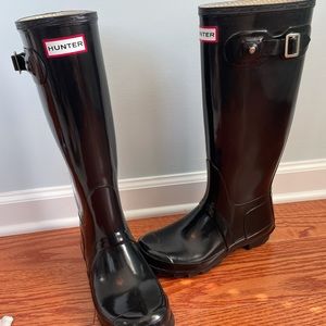 Black Hunter Boots